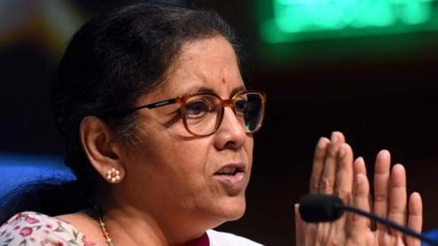 Union Finance Minister Nirmala Sitharaman had focused on the Micro Small and Medium Enterprises (MSMEs) and the middle class on Wednesday(Sonu Mehta/HT file photo)