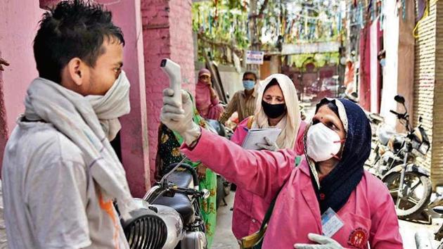The health ministry has already released at least Rs 4,113 crore directly for activities to deal with the coronavirus disease (Covid-19). The Centre has allocated Rs 15,000 crore in the health care sector to fight pandemics. (S Khanna/HT Photos) The health ministry has already released at least Rs 4,113 crore directly for activities to deal with the coronavirus disease (Covid-19). The Centre has allocated Rs 15,000 crore in the health care sector to fight pandemics. (S Khanna/HT Photos)