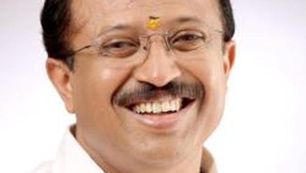 File photo of minister of state for external affairs V Muraleedharan(HT File Photo)