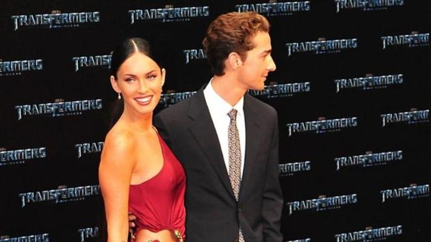 Megan fox and on sale shia labeouf transformers