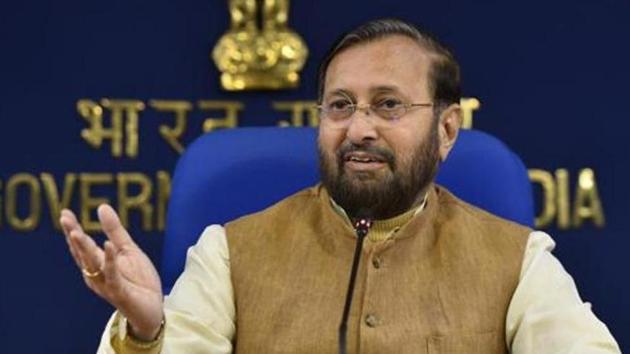 Union Ministers Prakash Javadekar (Sanjeev Verma/HT photo) Union Ministers Prakash Javadekar (Sanjeev Verma/HT photo)