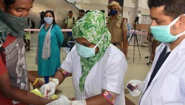 The state now has 107 active cases, 42 recoveries and four deaths. Two patients have migrated to West Bengal and Bihar.(ANI) The state now has 107 active cases, 42 recoveries and four deaths. Two patients have migrated to West Bengal and Bihar.(ANI)