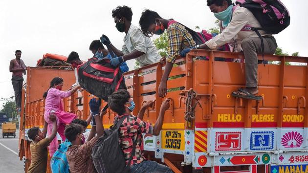 The migrants exodus has been responsible for the spike in recent infections across the country. (PTI Photo) The migrants exodus has been responsible for the spike in recent infections across the country. (PTI Photo)