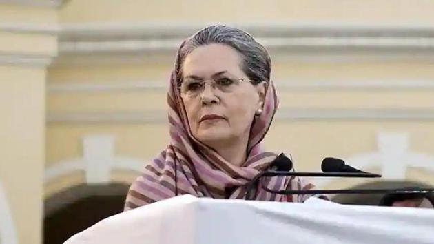 Congress president Sonia Gandhi(PTI file photo)