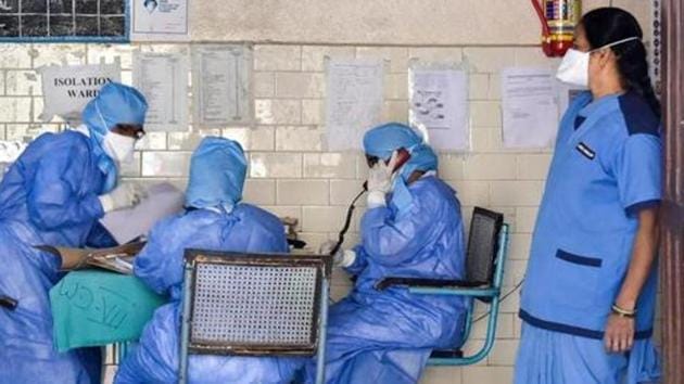 The court ruled that only those private hospitals and labs which are authorised by the Indian Council of Medical Research could admit patients and conduct tests for Covid-19 in Telangana.(PTI PHOTO.) The court ruled that only those private hospitals and labs which are authorised by the Indian Council of Medical Research could admit patients and conduct tests for Covid-19 in Telangana.(PTI PHOTO.)
