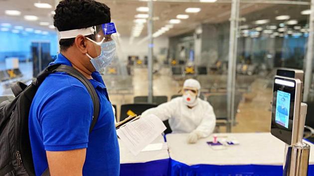 A special flight from Kuwait with 177 passengers landed at Ahmedabad International Airport during the ongoing lockdown amid coronavirus pandemic, in Ahmedabad on May 14. (ANI file photo) A special flight from Kuwait with 177 passengers landed at Ahmedabad International Airport during the ongoing lockdown amid coronavirus pandemic, in Ahmedabad on May 14. (ANI file photo)