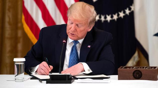 US President Donald Trump(Bloomberg photo) US President Donald Trump(Bloomberg photo)