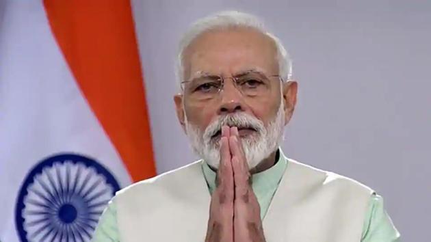 News of PM Modi’s decision came hours after Bengal chief minister Mamata Banerjee pitched for central assistance and appealed to PM Modi to visit the cyclone-hit areas.(ANI Photo)