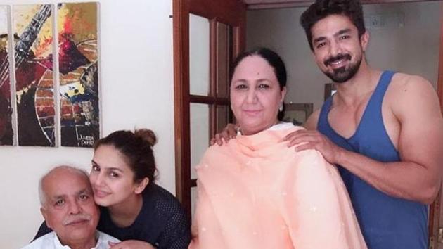 Actor Saqib Saleem and sister Huma Qureshi are in Mumbai but their parents are in Delhi