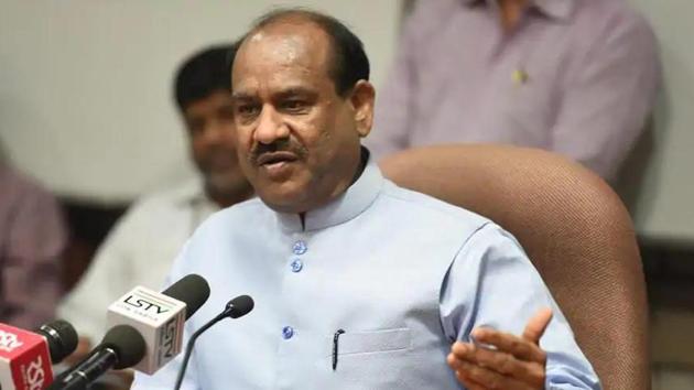 Lok Sabha speaker Om Birla (File photo) Lok Sabha speaker Om Birla (File photo)