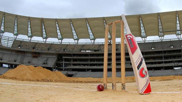 Cricket stumps, bat and ball.(Getty Images) Cricket stumps, bat and ball.(Getty Images)