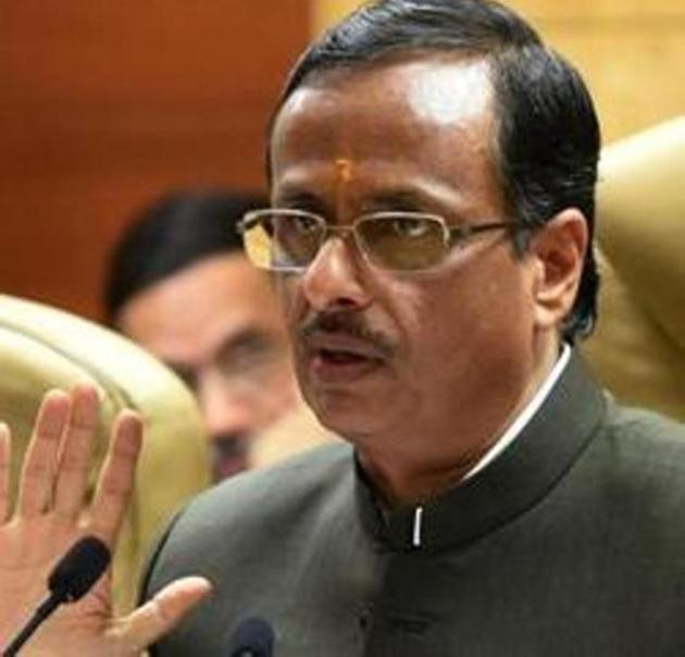 “The higher education department has suggested me to look into the use of Doordarshan in imparting education to students living in rural pockets who don’t have smartphones.” (HT Photo) “The higher education department has suggested me to look into the use of Doordarshan in imparting education to students living in rural pockets who don’t have smartphones.” (HT Photo)