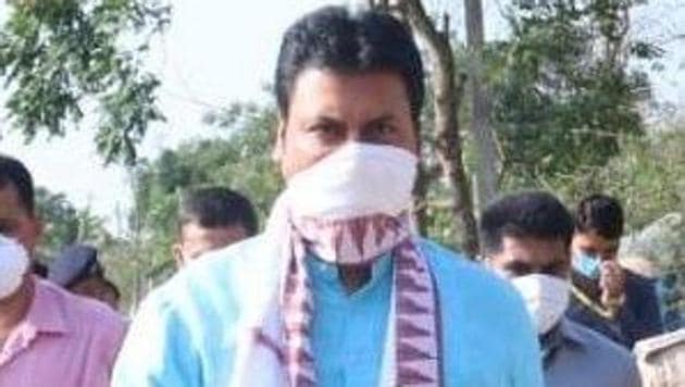 Biplab Kumar Deb informed that the Tripura government has constituted Corona Awareness and Monitoring Committees at the village level to ensure safety of people of the state.(TWITTER.)