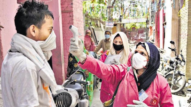 At 13 million, it also has the most number of teachers. It has health care professionals, from super-speciality doctors to accredited social health activists (Asha)(Sanchit Khanna/HT PHOTO) At 13 million, it also has the most number of teachers. It has health care professionals, from super-speciality doctors to accredited social health activists (Asha)(Sanchit Khanna/HT PHOTO)