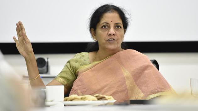 Finance Minister held a review meeting with banks over the implementation of the coronavirus relief package announced by her ministry. (Hindustan Times Photo/Representative use) Finance Minister held a review meeting with banks over the implementation of the coronavirus relief package announced by her ministry. (Hindustan Times Photo/Representative use)