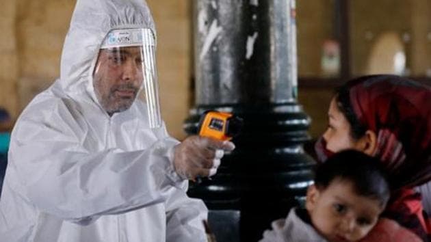 The deadly contagion claimed the lives of 50 people in the last 24 hours, taking the death toll to 1,067, the Ministry of National Health Services said. (Reuters file photo)