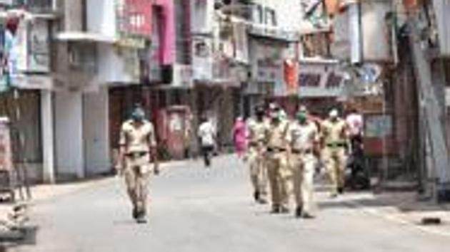 The particular police station recorded eight positive cases and the 37-year-old was the eighth. (HT REPRESENTATIVE PHOTO) The particular police station recorded eight positive cases and the 37-year-old was the eighth. (HT REPRESENTATIVE PHOTO)