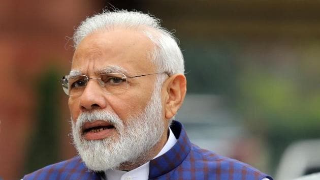 Prime Minister Narendra Modi will conduct aerial surveys of areas in Bengal ravaged by Cyclone Amphan.(REUTERS)