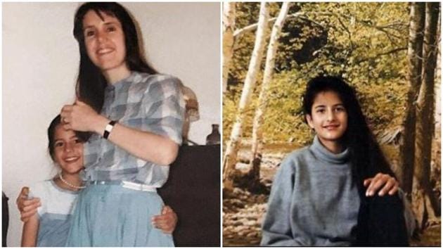 Bollywood stars love to share their throwback pictures on social media. How many of them can you recognise? Here, Katrina Kaif is seen with her mother.