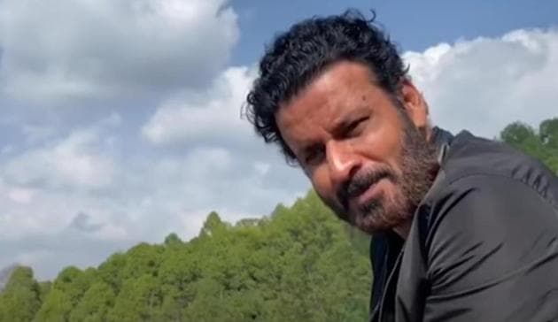 Manoj Bajpayee in a still from the new video. Manoj Bajpayee in a still from the new video.
