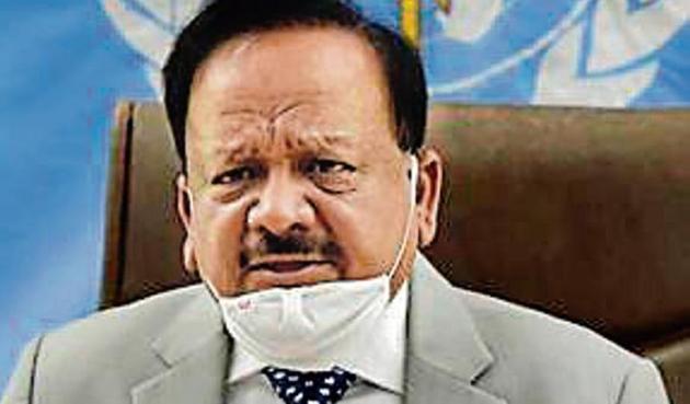 Union health minister Harsh Vardhan(PTI file photo) Union health minister Harsh Vardhan(PTI file photo)