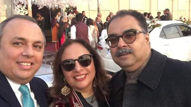 File photo of Zafar Masood, on the right, who survived the Pakistan plane crash. (Photo: Special arrangement) File photo of Zafar Masood, on the right, who survived the Pakistan plane crash. (Photo: Special arrangement)
