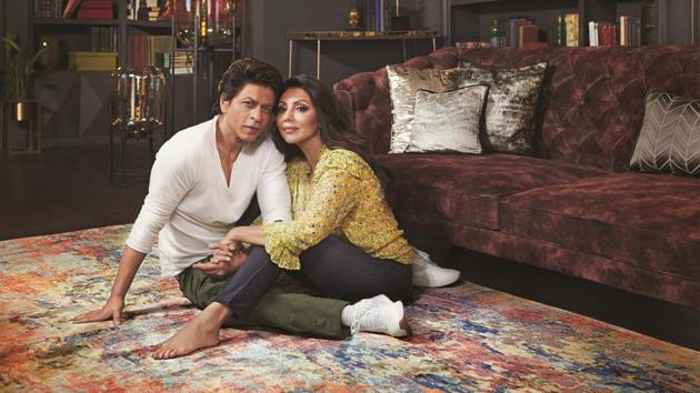 SRK with Wife Gauri Khan