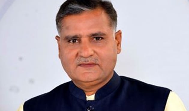 The 51-year-old leader, the former chairperson of Sugerfed, was a special invitee of the BJP’s state executive committee. (Image source: Kathuria’s Facebook) The 51-year-old leader, the former chairperson of Sugerfed, was a special invitee of the BJP’s state executive committee. (Image source: Kathuria’s Facebook)