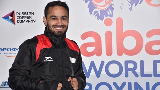 File photo of boxer Amit Panghal (IANS) File photo of boxer Amit Panghal (IANS)