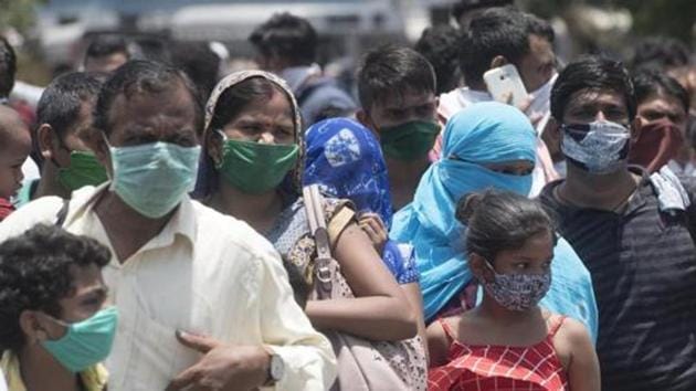 With 58 deaths due to the pandemic reported during the day, the death toll in the state rose to 1635, the official said.(Satyabrata Tripathy/HT Photo) With 58 deaths due to the pandemic reported during the day, the death toll in the state rose to 1635, the official said.(Satyabrata Tripathy/HT Photo)