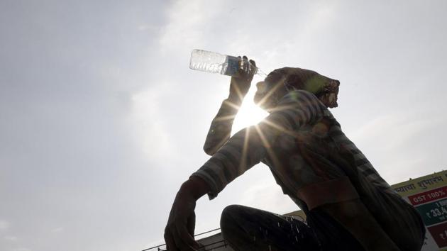 On Saturday, Pilani in Rajasthan recorded 46.7 degrees Celsius. (Photo by Rahul Raut/HT PHOTO)