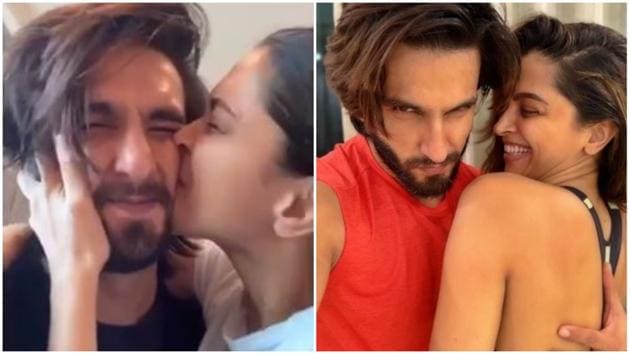 The lockdown has led to no less love and fun for these Bollywood couples. Deepika Padukone and Ranveer Singh are packing on the kisses and even squeezing in some workout