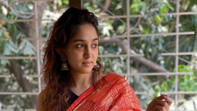 Aamir Khan’s daughter Ira draped a sari all by herself, as she dressed up for Eid. Aamir Khan’s daughter Ira draped a sari all by herself, as she dressed up for Eid.