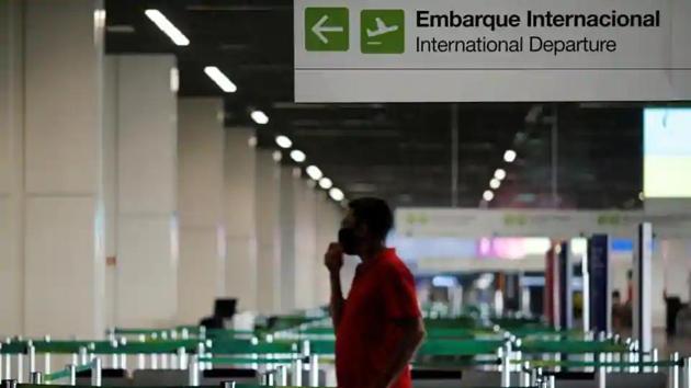 Trump has touted his ban on travel from China, effective February 2, as the lynchpin of his administration’s response to the coronavirus outbreak, as he continues to be accused of a later a delayed and botched response. (Reuters photo) Trump has touted his ban on travel from China, effective February 2, as the lynchpin of his administration’s response to the coronavirus outbreak, as he continues to be accused of a later a delayed and botched response. (Reuters photo)