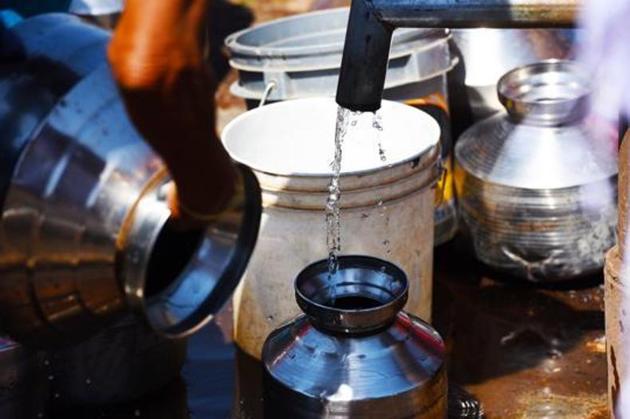 Municipal corporation officials said the maintenance work will stop on Tuesday but it might take till Wednesday for the supply to normalise.(HT photo for representation)