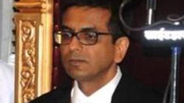 On the use of technology in courts, justice DY Chandrachud said that technology was an inseparable adjunct to rule of law and will have to be employed as a critical element in court design(Ashok Dutta/HT file photo)
