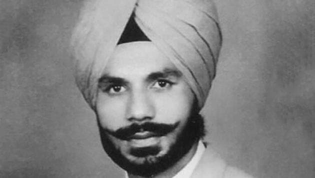 Undated file photo of three-time Olympic gold medalist hockey veteran Balbir Singh Sr, who died on Monday, May 25, 2020, after battling multiple health issues for over two weeks.(PTI)