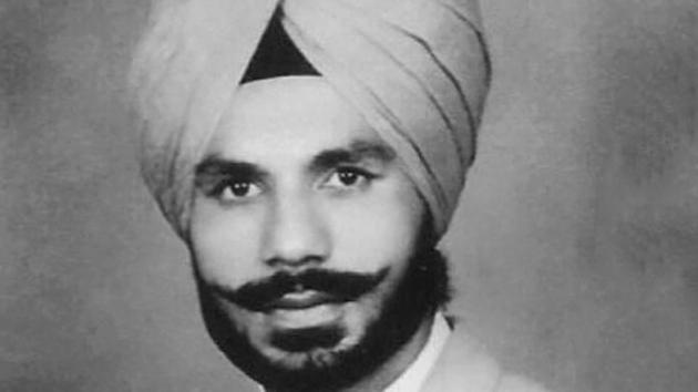 Undated file photo of three-time Olympic gold medalist hockey veteran Balbir Singh Sr, who died on Monday, May 25, 2020, after battling multiple health issues for over two weeks.(PTI)