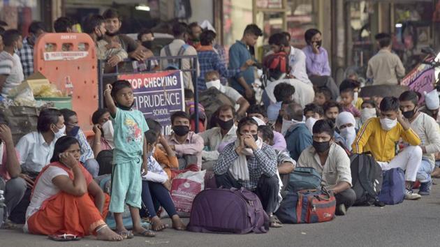The 150th shramik train from Ludhiana ferried 1,600 migrants to Chhapra, Bihar, on Monday. (HT File Photo) The 150th shramik train from Ludhiana ferried 1,600 migrants to Chhapra, Bihar, on Monday. (HT File Photo)