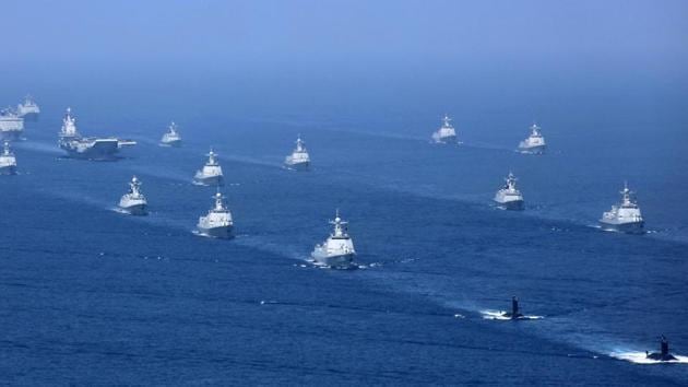 China has maintained its presence in the South China Sea throughout the virus outbreak. (AP file photo. Representative image) China has maintained its presence in the South China Sea throughout the virus outbreak. (AP file photo. Representative image)