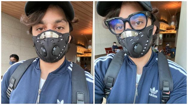 Himansh Kohli flew from Mumbai to Delhi, taking all possible precautions during the travel. He even bought two tickets, so that he could practise social distancing. 