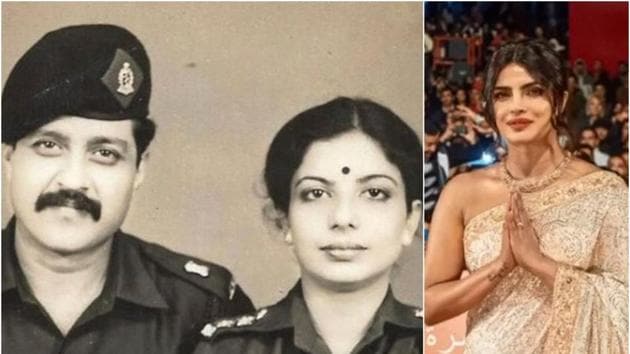 Priyanka Chopra’s parents served in the army.