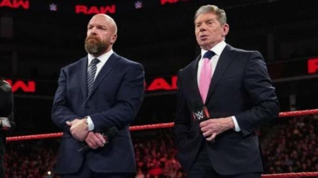 Vince McMahon and Triple H.(WWE)