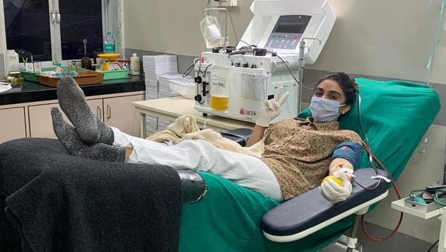 Zoa Morani took part in round 2 of plasma donation as a Covid-19 survivor.