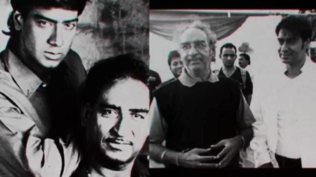 Ajay Devgn remembers father Veeru Devgn on his first death anniversary. Ajay Devgn remembers father Veeru Devgn on his first death anniversary.
