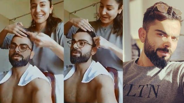 Indian cricket team captain Virat Kohli’s actor wife Anushka Sharma gave him a new haircut at home with kitchen scissors. However, the Sui Dhaaga actor refused to get a haircut from him and made it clear that “the return is not happening”.