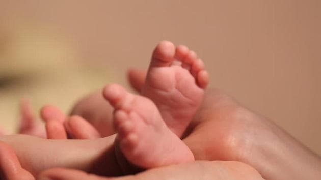 The baby is one day old and his umbilical cord was also not properly detached.(Representative image)