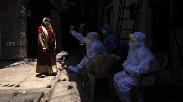 India’s Covid-19 tally rose to 1,45,380, including 60,491 cured/discharged/migrated and 4,167 deaths. (Pratik Chorge/HT file photo)