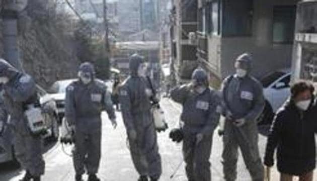 An outbreak at a warehouse of e-commerce firm Coupang in Bucheon, west of Seoul, has seen 36 cases so far, the KCDC added.(AP) An outbreak at a warehouse of e-commerce firm Coupang in Bucheon, west of Seoul, has seen 36 cases so far, the KCDC added.(AP)