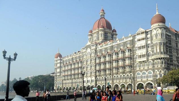 10 terrorists who came from Pakistan had attacked multiple sites in Mumbai in the November 26,2008 attacks, including the Hotel Taj (seen here).(AFP File Photo)